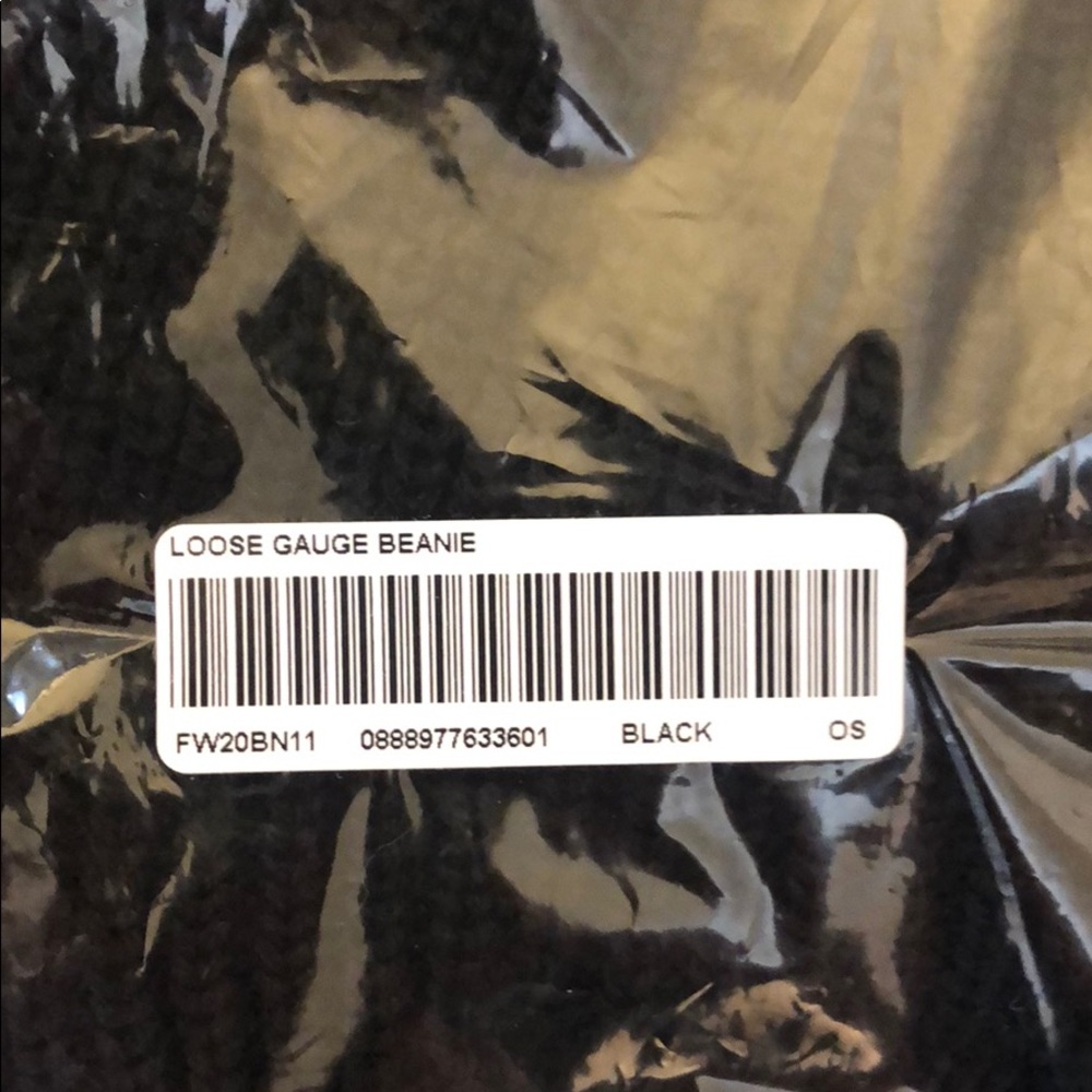 Supreme Loose Gauge Beanie Black - Picture 3 of 4